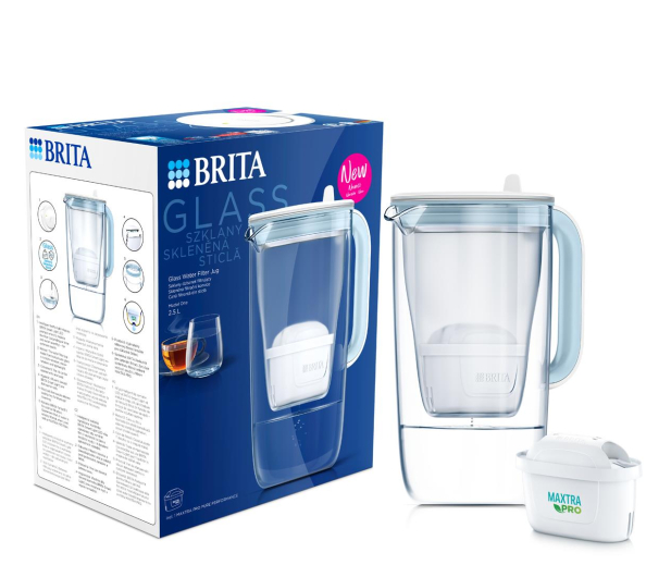 BRITA Szklany dzbanek z filtrem BRITA Glass MAXTRA PRO Pure Performance - 1230615 - zdjęcie 6